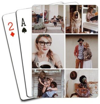 Playing Cards: Gallery Of Six Playing Cards, Multicolor