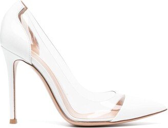 Plexi 105mm patent leather pumps-AA