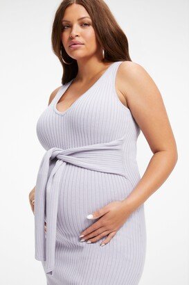 GA-SALE Maternity Belted Body Dress