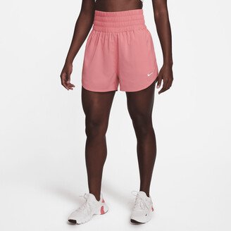Women's One Dri-FIT Ultra High-Waisted 3 Brief-Lined Shorts in Pink
