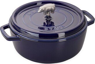 6-Quart Cochon Shallow Wide Round Cocotte-AA