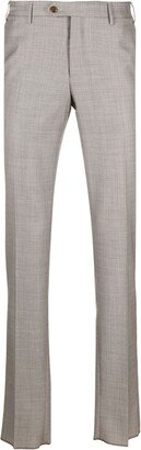 Slim-Cut Tailored Trousers-AI