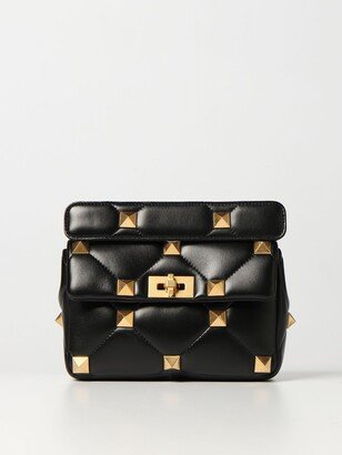 Roman Stud bag in quilted nappa