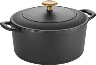 5.5qt Enameled Cast Iron Round Dutch Oven