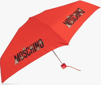 Folding Umbrella With Logo Unisex - Red-AC