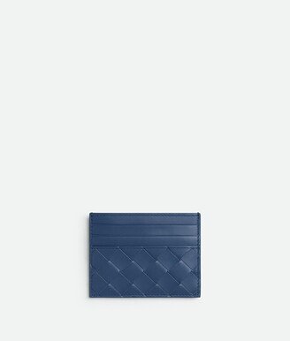 Intrecciato Credit Card Case-AB