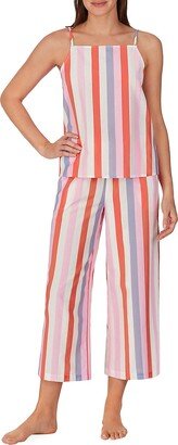 Surfside Striped Cotton Poplin Pajama Set