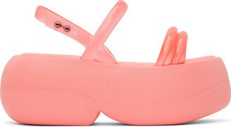 Pink Airbubble Platform Sandals