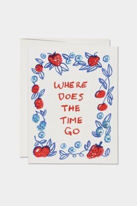 Red Cap Cards Red Cap Berry Time Greeting Card