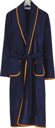 Contrast Frame Bathrobe