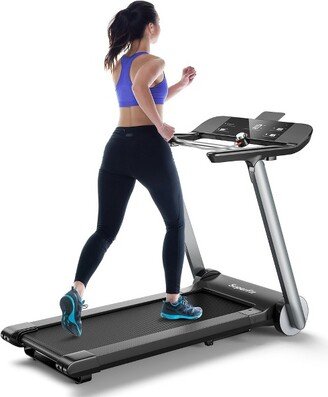 Superfit Folding Electric Treadmill Jogging MachineBluetooth10 Preset Programs