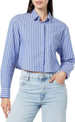 Women's Isadora Cropped Poplin Shirt