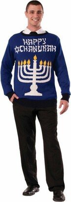 Forum Novelties Men's Chanukah Sweater Medium