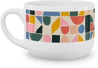 Mugs: The Dog Ate My Ruler - Multi Latte Mug, White, 25Oz, Multicolor