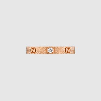 Icon 18k diamond heart ring