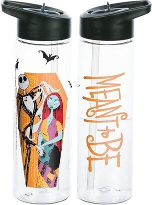 The Nightmare Before Christmas Nightmare Before Christmas Meant To Be 24 Oz Plastic Water Bottle