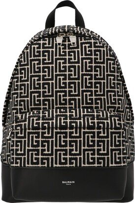 City Monogram Jacquard Backpack