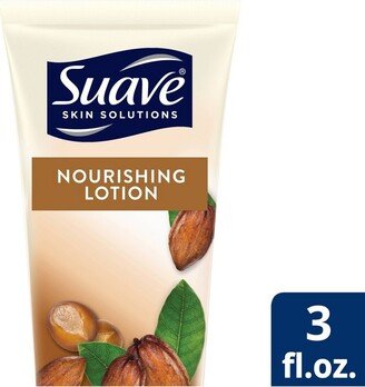 Suave Skin Solutions Smoothing with Cocoa Butter and Shea Body Lotion 3oz