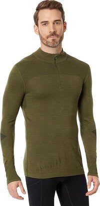 Intraknit Merino 200 1/4 Zip (Winter Moss) Men's Sweater