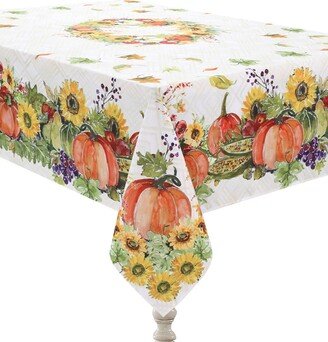 Cornucopia Harvest Tablecloth, 70 x 120