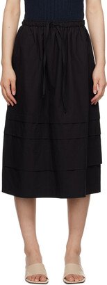 Nothing Written Black Toui Midi Skirt