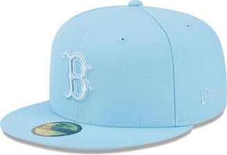 Men's Light Blue Boston Red Sox 2023 Spring Color Basic 59FIFTY Fitted Hat