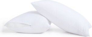 Truly Calm Antimicrobial Down Alternative 2 Pack Pillows With Protector