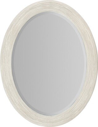 Serenity Amelia Oval Mirror - Grey - 2