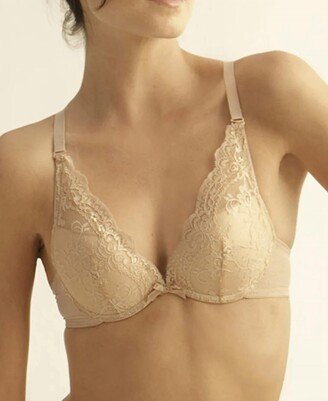 THE LITTLE BRA COMPANY Lucia Push Up Bra In Nude