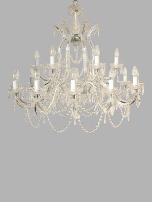 Impex Marie Theresa Crystal Chandelier Ceiling Light-AA