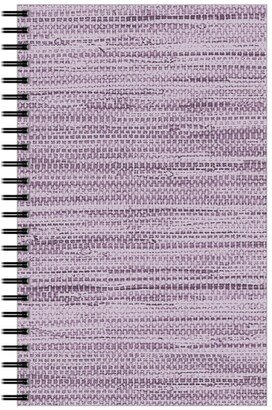 Notebooks: Grasscloth Notebook, 5X8, Purple