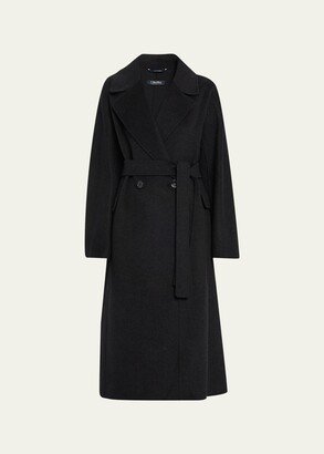 Zenith Double-Breast Wool Belted Coat