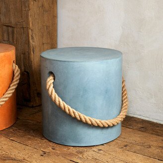 Rope Concrete Stool, Round-AA