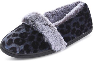 FLOOPI Roxy Leopard Print Slipper