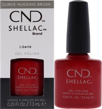 Shellac Nail Color - Liberte by for Women - 0.25 oz Nail Polish