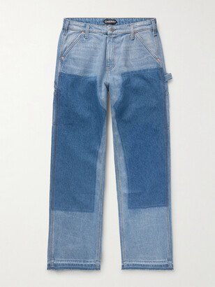 Cherry Los Angeles Straight-Leg Distressed Jeans