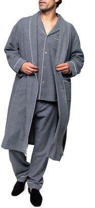 Men's Cotton Flannel Robe