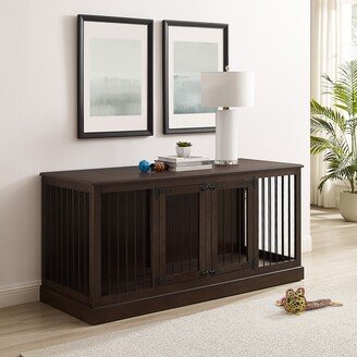 Crosley Furniture Winslow Medium Credenza Dog Crate