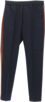 Straight-Leg Tapered Trousers