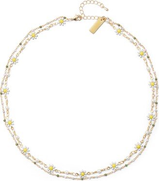 Undefined Jewelry Daisy & La Forest Layered Necklace