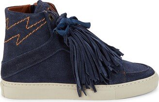 High Flash Suede High Top Sneakers