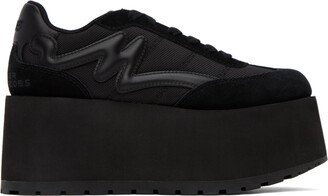 Black 'The Platform Jogger' Sneakers
