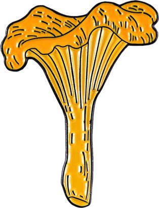 Make Heads Turn Enamel Pin Chanterelle