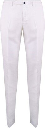 Mid-Rise Straight Leg Trousers-AF