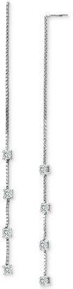 Cubic Zirconia Threader Earrings, Created for Macy's