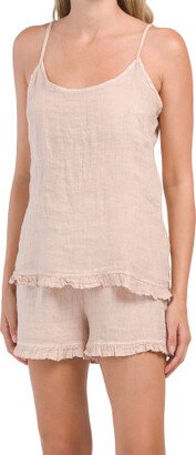 TJMAXX Linen Shorts Set For Women