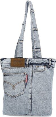 Medium Denim Tote Bag