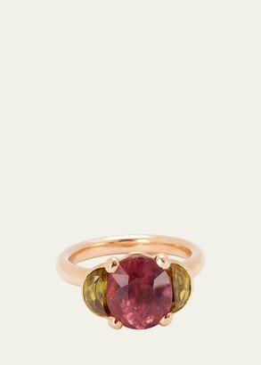 Nak Armstrong Headlamp Ring with Pink Tourmaline and Sphene