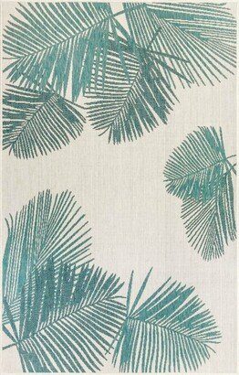 Liora Manne' Carmel Palm 3'3 x 4'11 Outdoor Area Rug