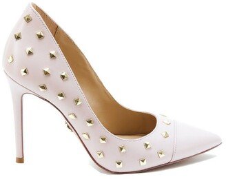 Studded Pointed Toe Pumps